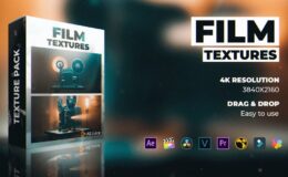 Film Textures for After Effects and Premiere Pro AEJuice