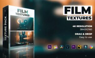 Film Textures for After Effects and Premiere Pro AEJuice