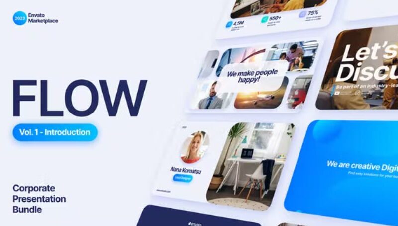 Videohive Flow – Introduction Scenes Pack