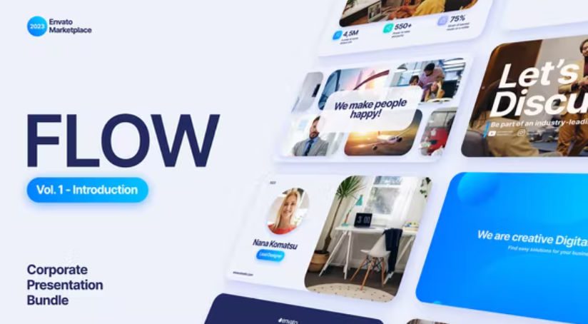 Videohive Flow - Introduction Scenes Pack - INTRO HD