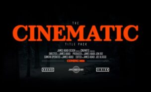 James Abadi Design The Cinematic Title Pack