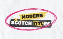 Motion Array Scotch Tape Titles