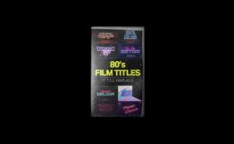Tropic Colour 80S RETRO FILM TITLES
