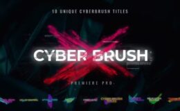 Videohive Cyber Brush Titles