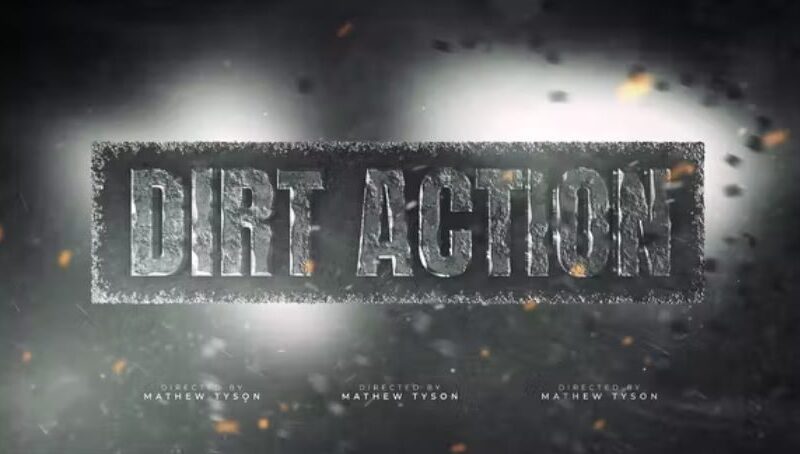 Videohive Dirt Action Title Design