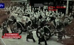 Videohive Historical Slideshow - Vintage Documentary MOGRT
