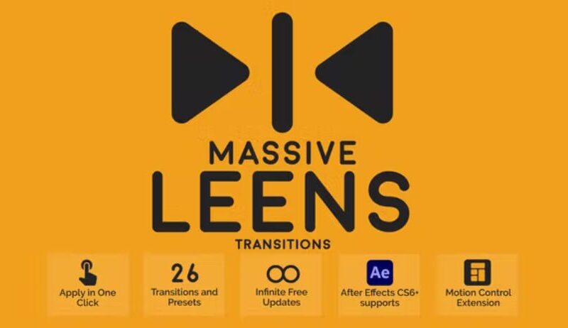 Videohive Massive Leens Transitions