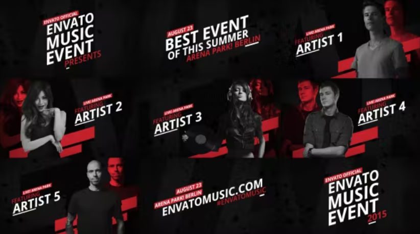 Videohive Music Event Promo cover image