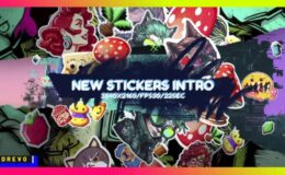 Videohive New Stickers Intro