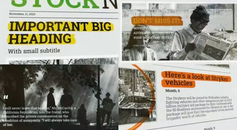 Videohive Newspaper Investigation Project preview