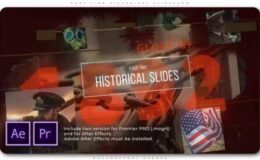 Videohive Past Time Historical Slideshow