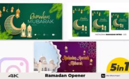 Videohive Ramadan Opener 5 in 1