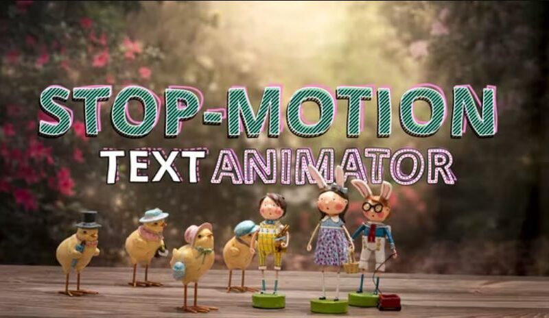 Videohive Stop Motion Text Animator