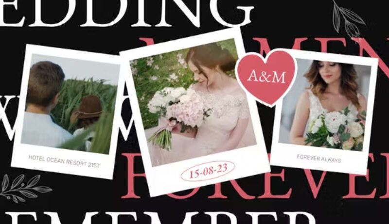 Videohive Wedding Invitation Video Display After Effect Template