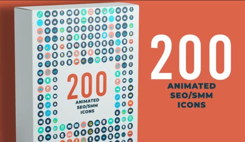 Motion Array 200 Animated Icons