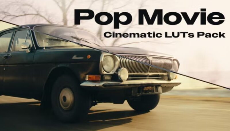 Motion Array Pop Movie Look LUTs