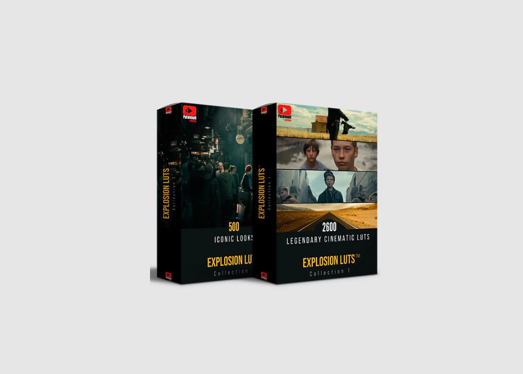 Paramount Motion EXPLOSION™ Cinematic LUTs Collection 1&2 cover image
