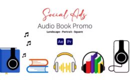 Videohive Audio Book Promo Social Ads