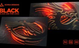 Videohive Black Epic And Fire Logo
