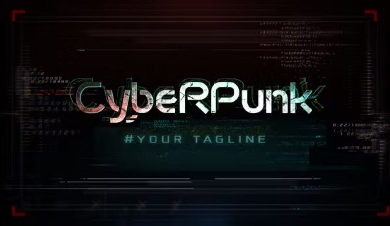 Videohive Cyberpunk Intro 22325637