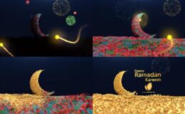 Videohive Happy Ramadan logo reveal