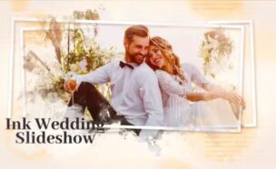 Videohive Ink Wedding Slideshow