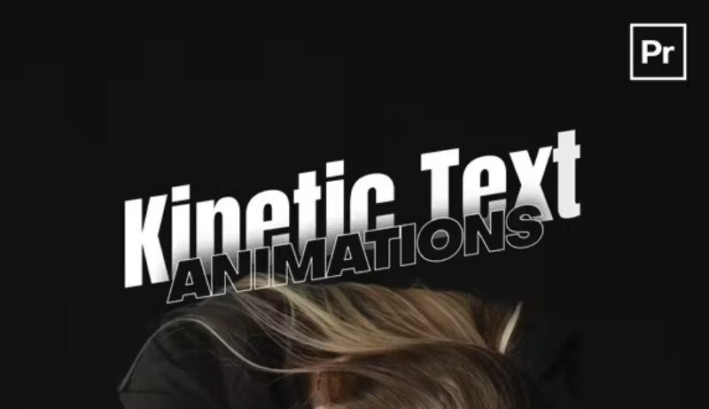 Videohive Kinetic Text Animation for Premiere Pro