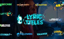 Videohive Lyric Titles | DaVinci Resolve
