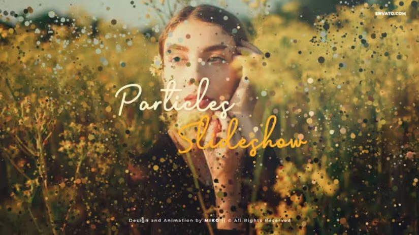 Videohive Original Particles Slideshow cover image