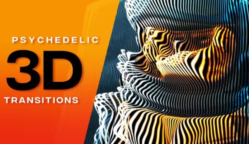 Videohive Psychedelic Transitions 3D