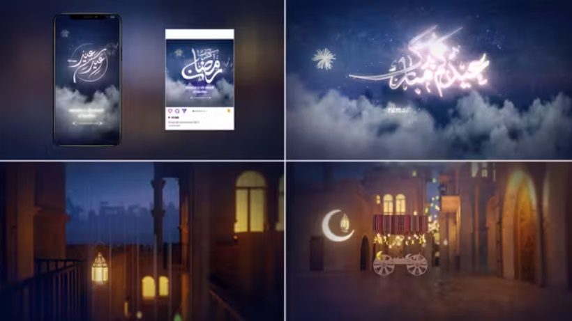 Videohive Ramadan & Eid Opener 12 cover preview