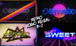 Videohive Retro Logo Reveal Pack Vol.2