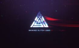 Videohive Shining Glitch Logo Mogrt