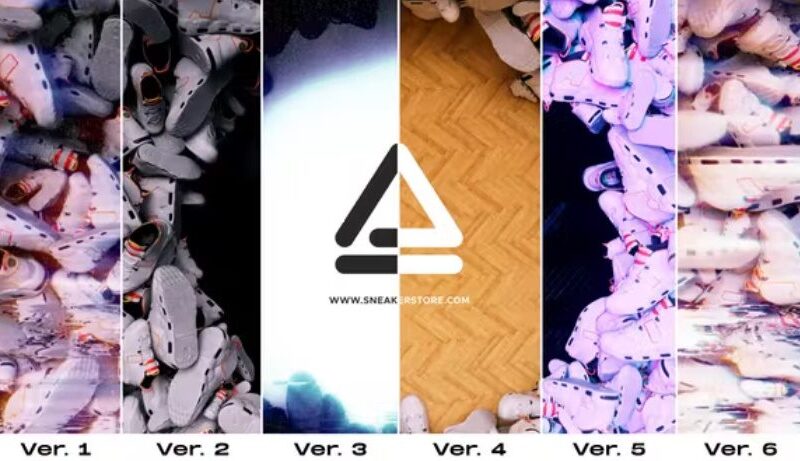 Videohive Sneakers Logo Reveal