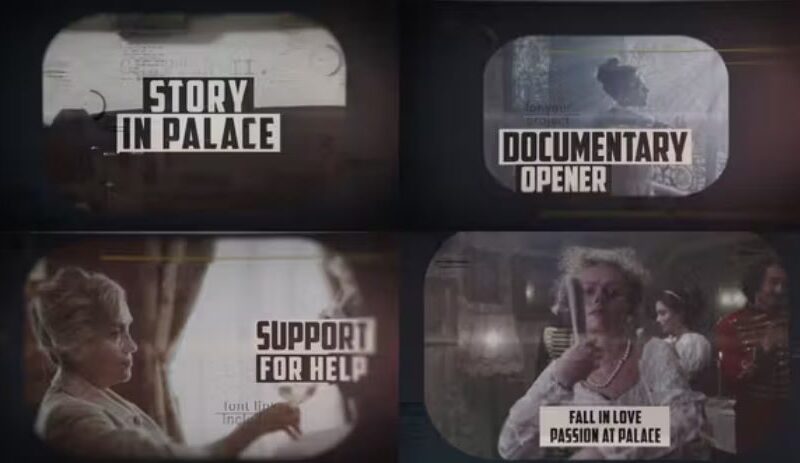 Videohive Story in Palace Slideshow