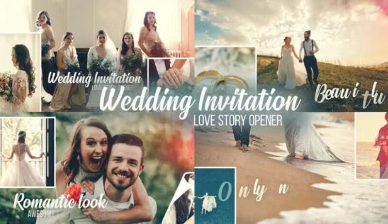 Videohive Wedding Invitation – Slideshow Opener