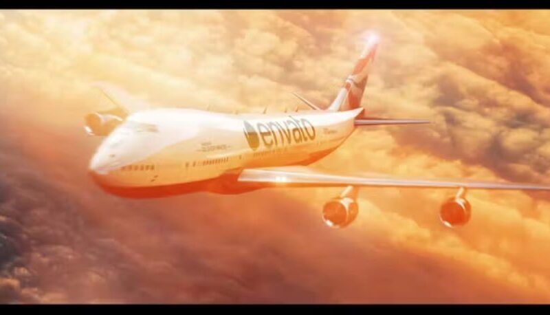 Videohive Airplane Flight Sky Business Travel Logo