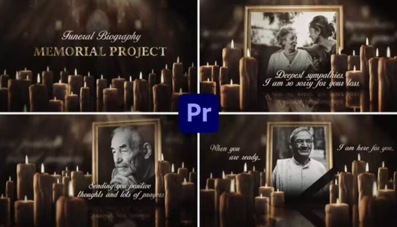 Videohive Funeral Biography | Memorial Project