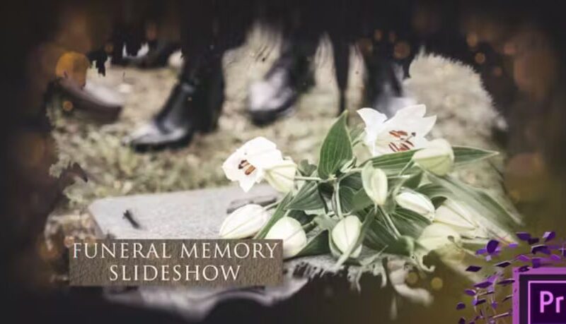 Videohive Funeral Memory Slideshow