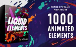 AEJuice Liquid Elements for After Effects and Premiere Pro