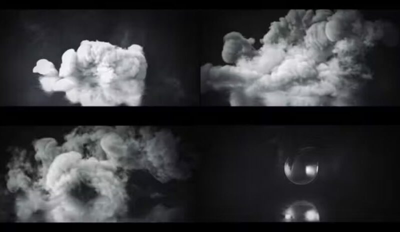 Videohive Smoke/Fog Explosion Logo Text Reveal + Sound effects