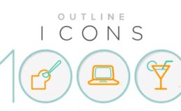 Videohive 1000 Outline Icons