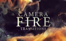 Videohive Camera Fire Transitions