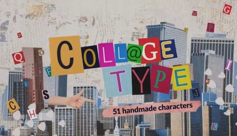 Videohive Collage Typeset