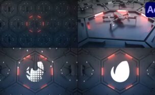 Videohive Drone Logo for After Effects