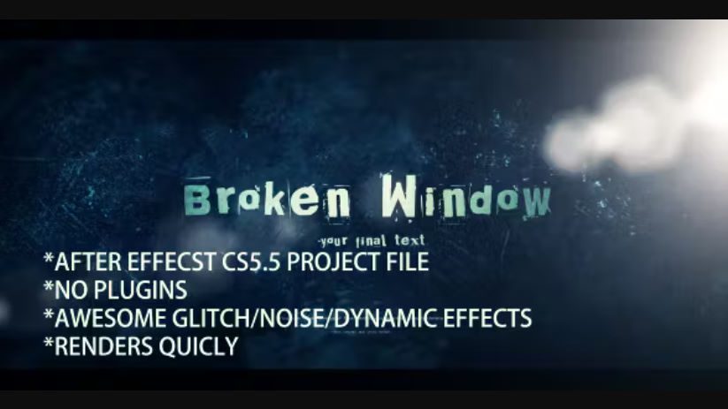 Videohive Dynamic Glitch & Noise Logo Opener cover image