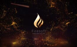 Videohive Gold Particles Logo