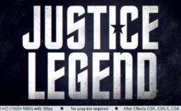 Videohive Justice Legend Trailer