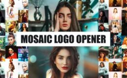 Videohive Mosaic Logo Intro I Multi Screen Opener