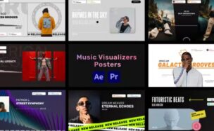 Videohive Music Visualizers Pack for Premiere Pro
